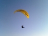 Me flying in front of launch